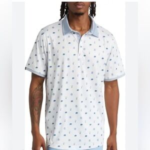 Swannies‎ Oskar Animal Print Mens Golf Polo Size XL